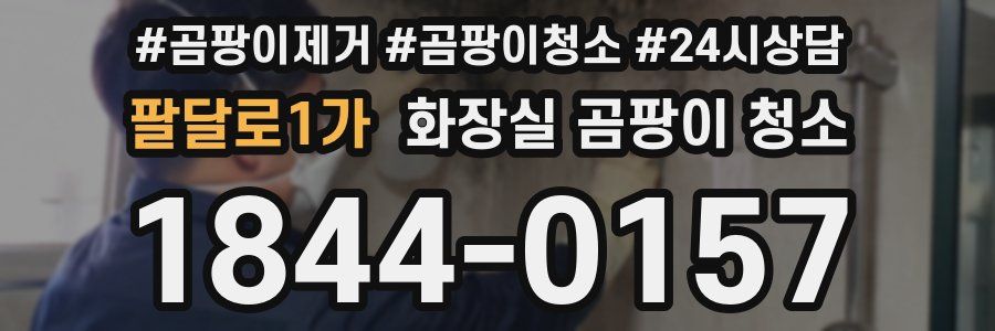 팔달로1가 화장실 곰팡이 청소