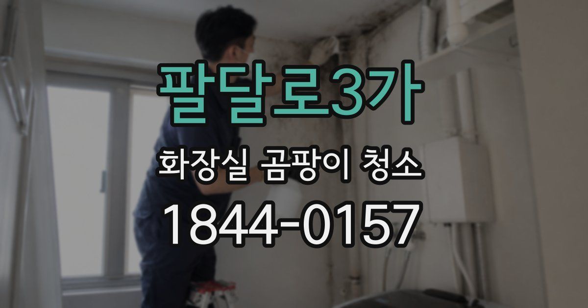팔달로3가 화장실 곰팡이 청소
