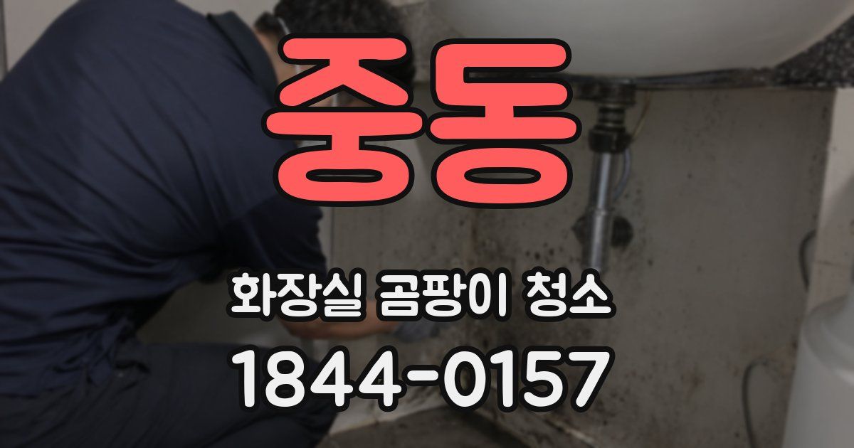 중동 화장실 곰팡이 청소