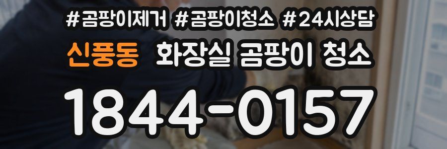 신풍동 화장실 곰팡이 청소