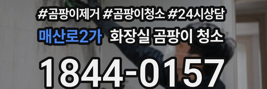 매산로2가 화장실 곰팡이 청소