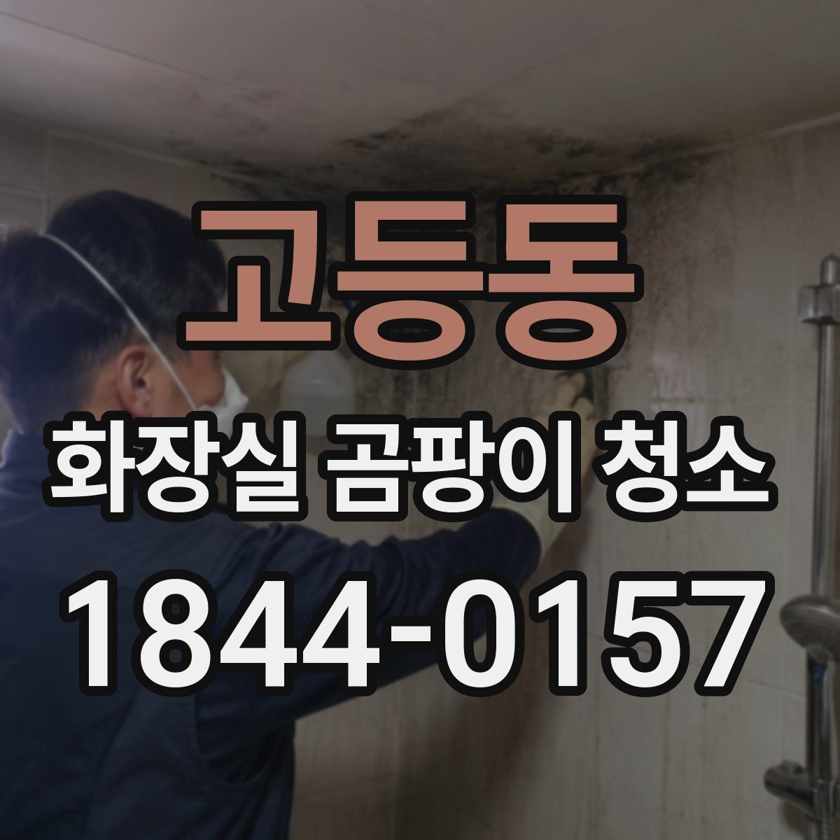 고등동 화장실 곰팡이 청소