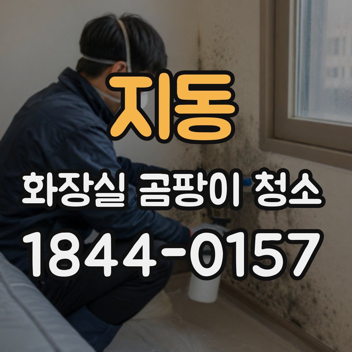 지동 화장실 곰팡이 청소