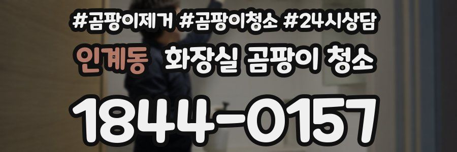 인계동 화장실 곰팡이 청소