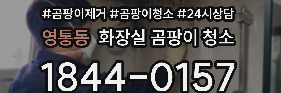 영통동 화장실 곰팡이 청소