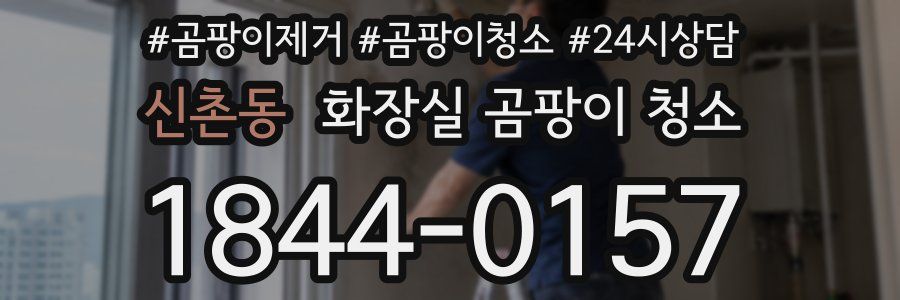 신촌동 화장실 곰팡이 청소