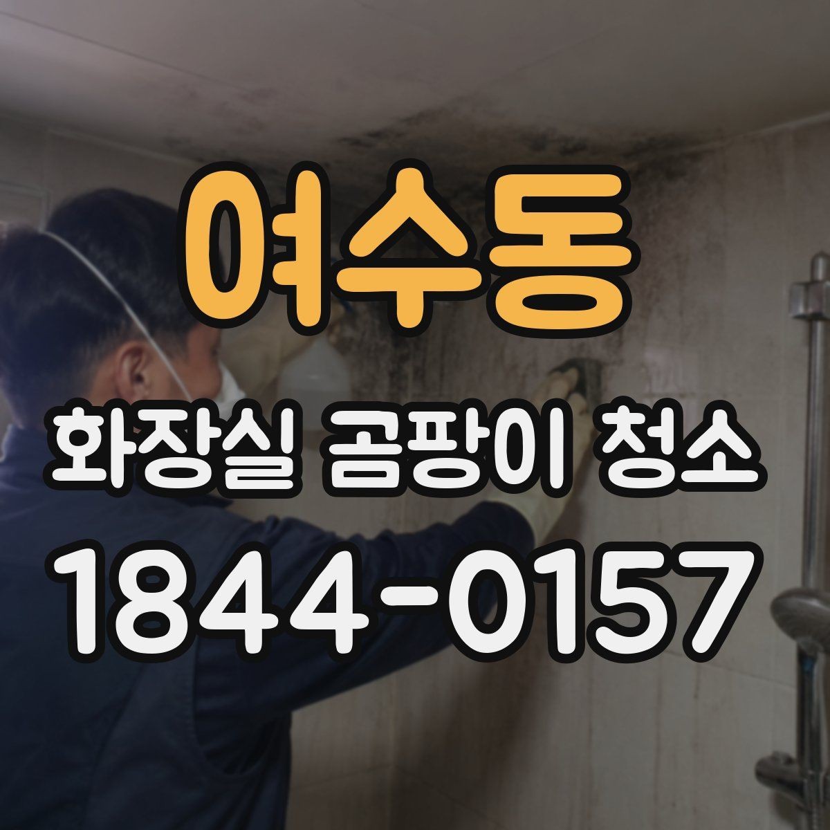 여수동 화장실 곰팡이 청소 물때와 곰팡이를 구분하는 기준
