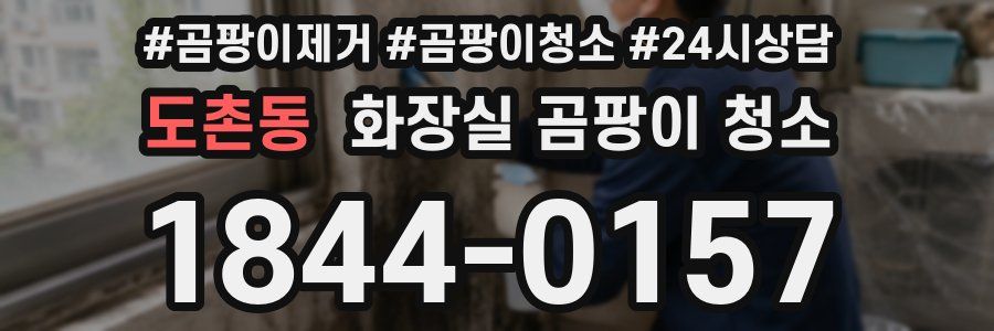 도촌동 화장실 곰팡이 청소