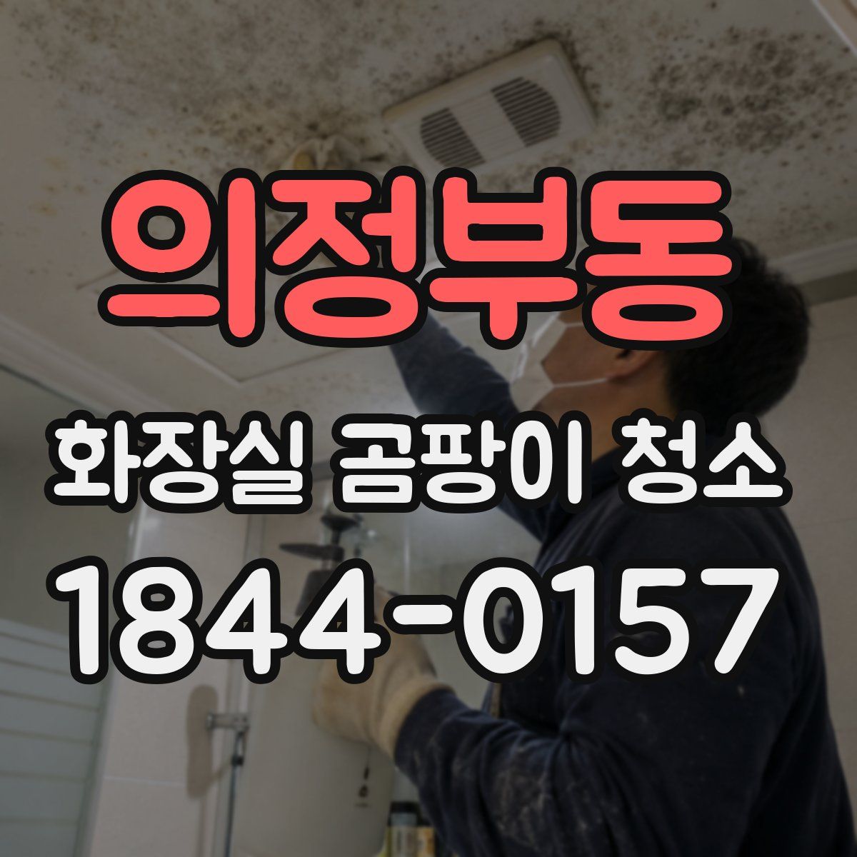 의정부동 화장실 곰팡이 청소