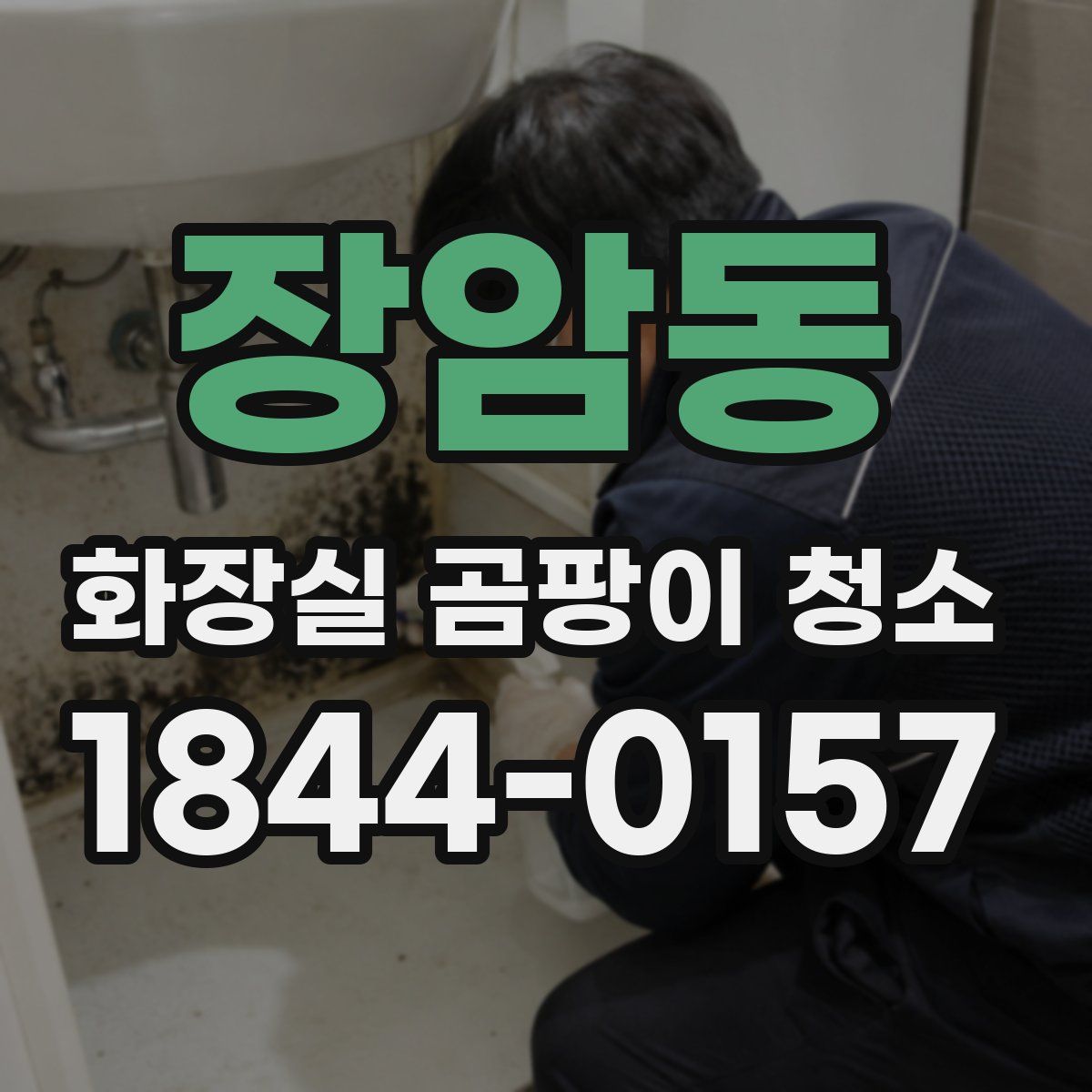 장암동 화장실 곰팡이 청소