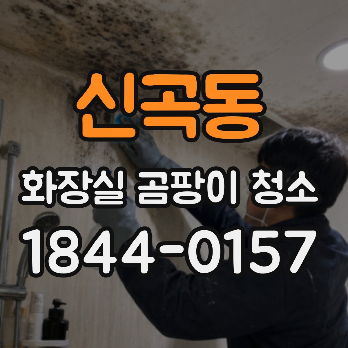 신곡동 화장실 곰팡이 청소