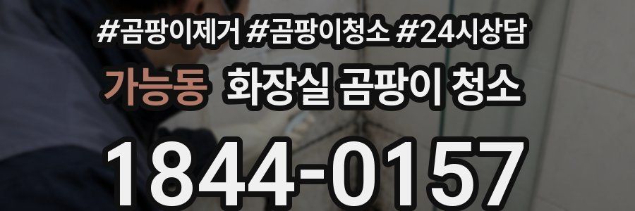 가능동 화장실 곰팡이 청소