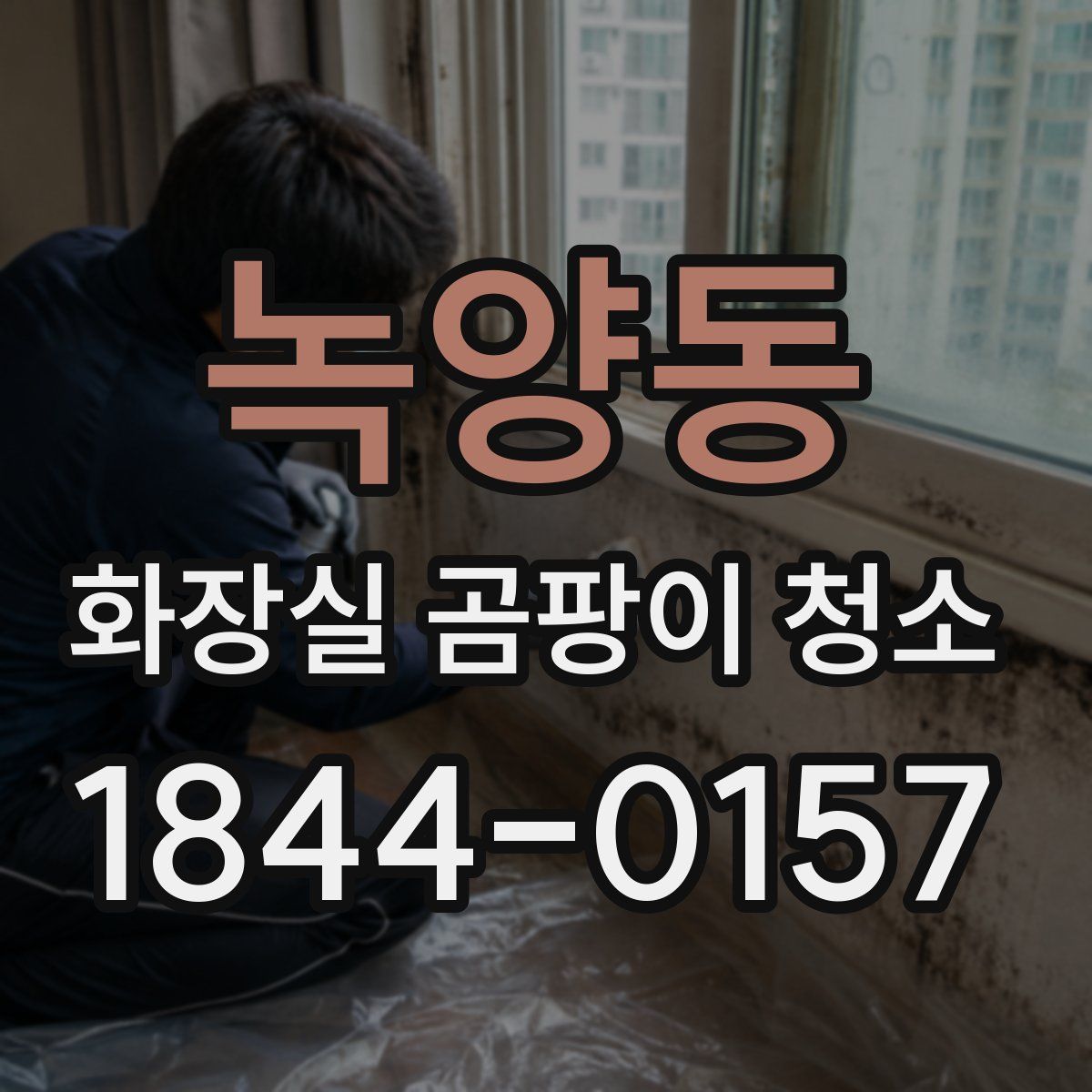 녹양동 화장실 곰팡이 청소