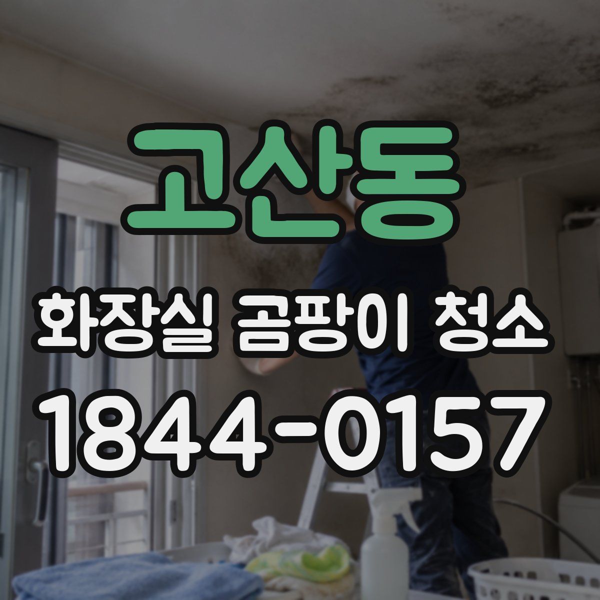 고산동 화장실 곰팡이 청소