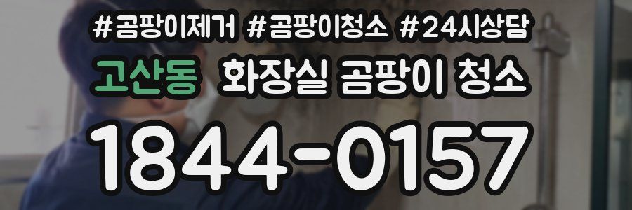 고산동 화장실 곰팡이 청소
