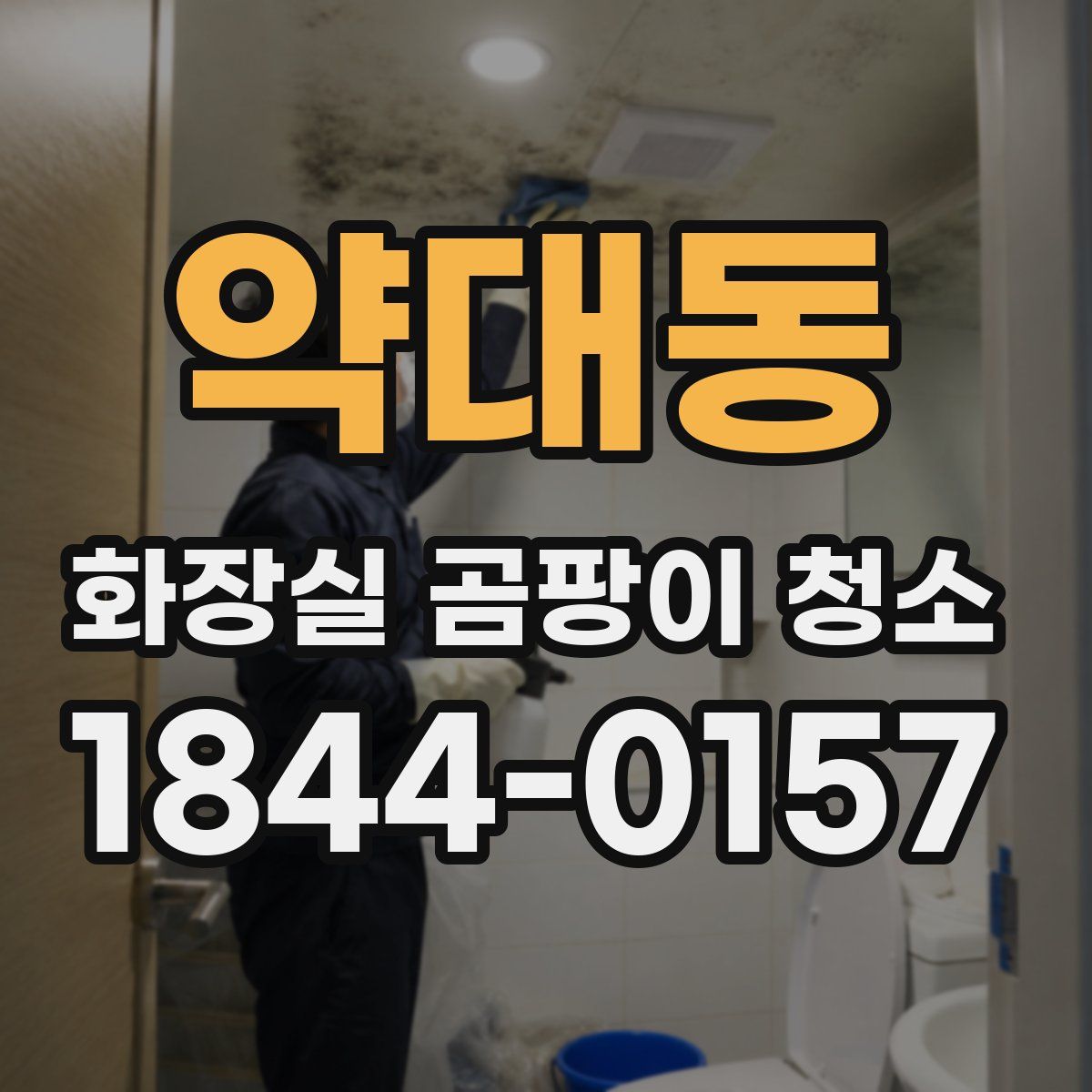 약대동 화장실 곰팡이 청소