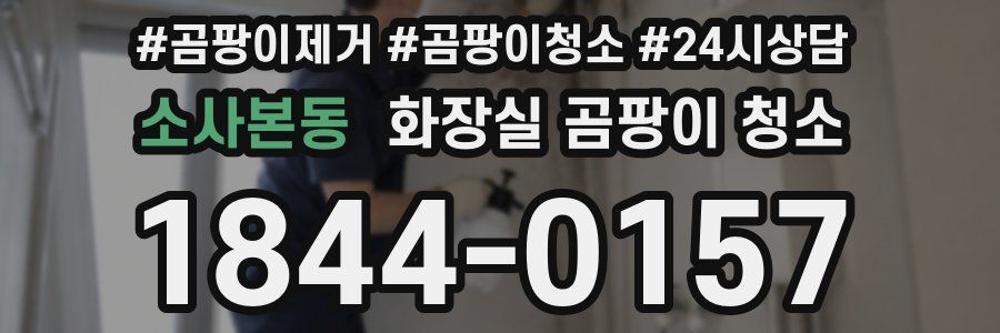 소사본동 화장실 곰팡이 청소