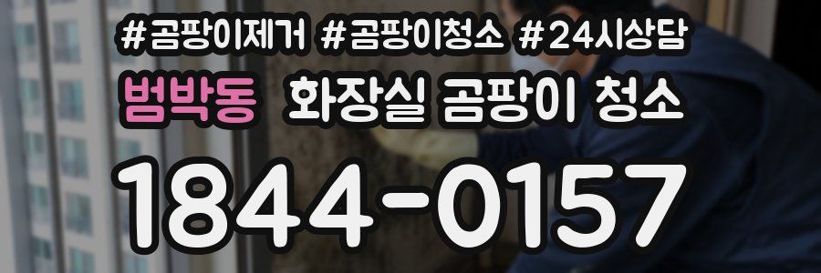 범박동 화장실 곰팡이 청소