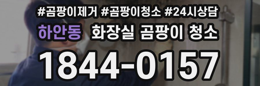 하안동 화장실 곰팡이 청소