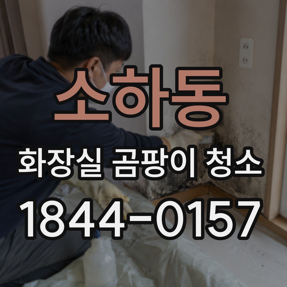 소하동 화장실 곰팡이 청소