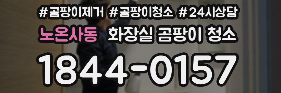 노온사동 화장실 곰팡이 청소