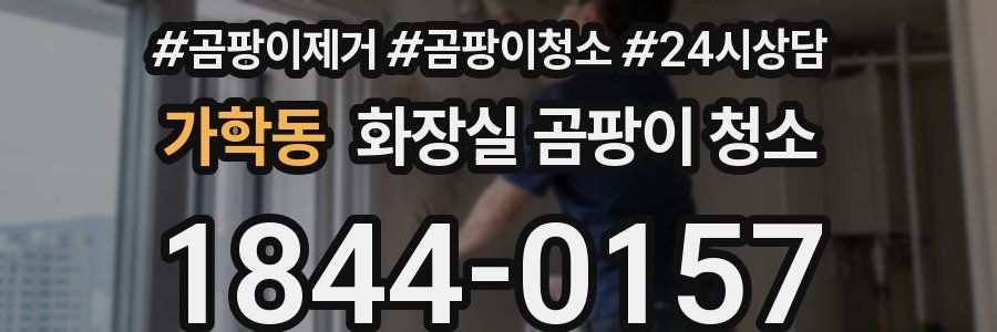 가학동 화장실 곰팡이 청소