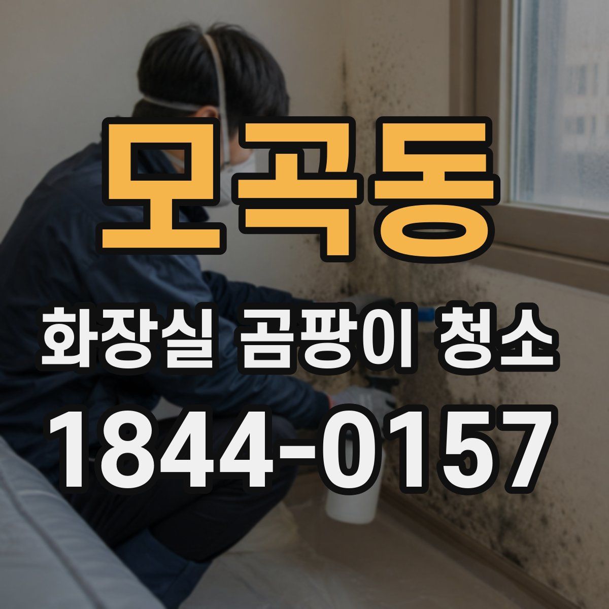 모곡동 화장실 곰팡이 청소