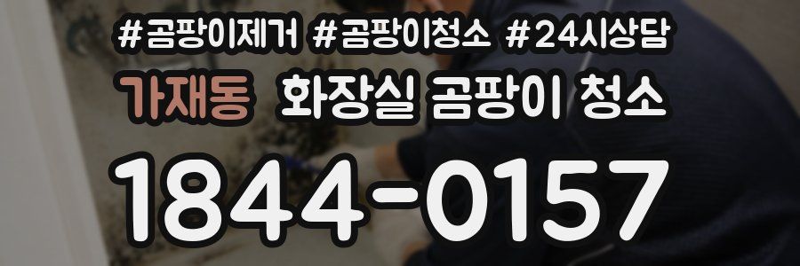 가재동 화장실 곰팡이 청소