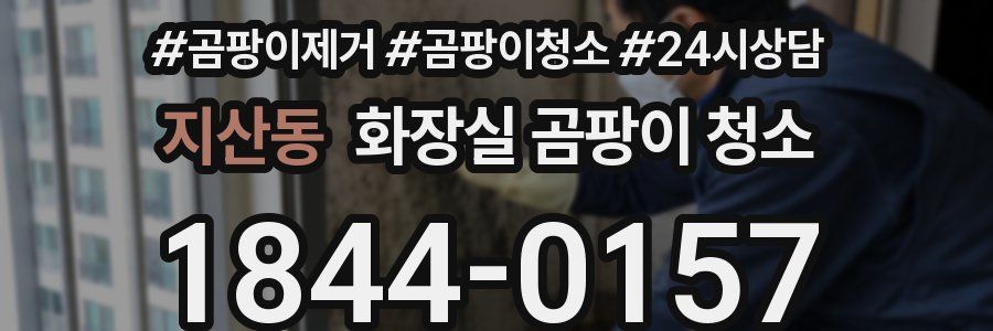 지산동 화장실 곰팡이 청소