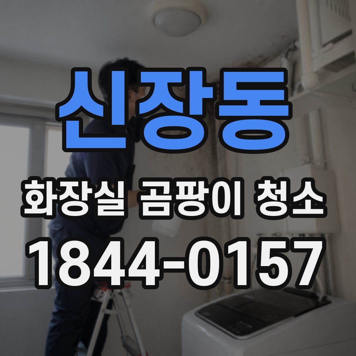 신장동 화장실 곰팡이 청소