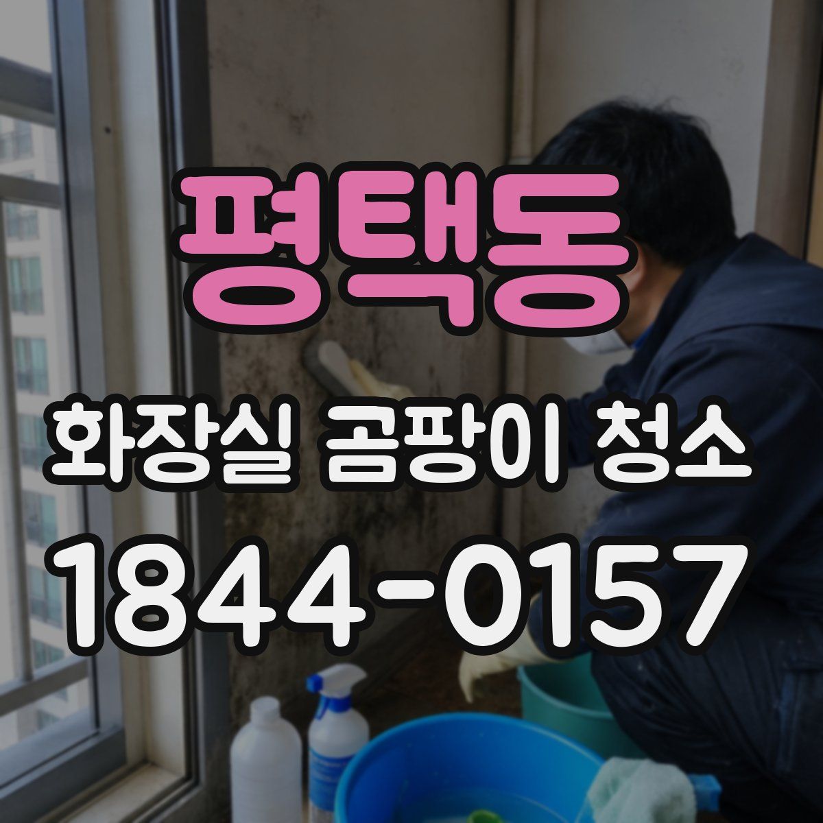평택동 화장실 곰팡이 청소