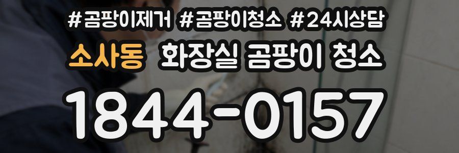 소사동 화장실 곰팡이 청소