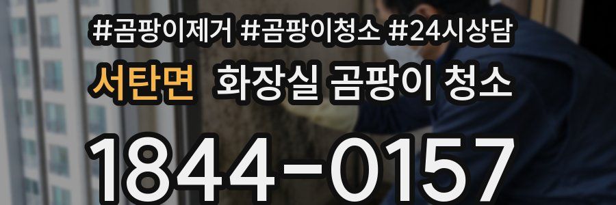 서탄면 화장실 곰팡이 청소
