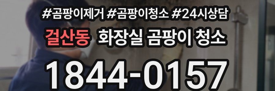 걸산동 화장실 곰팡이 청소