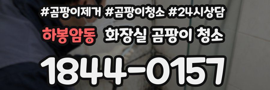 하봉암동 화장실 곰팡이 청소