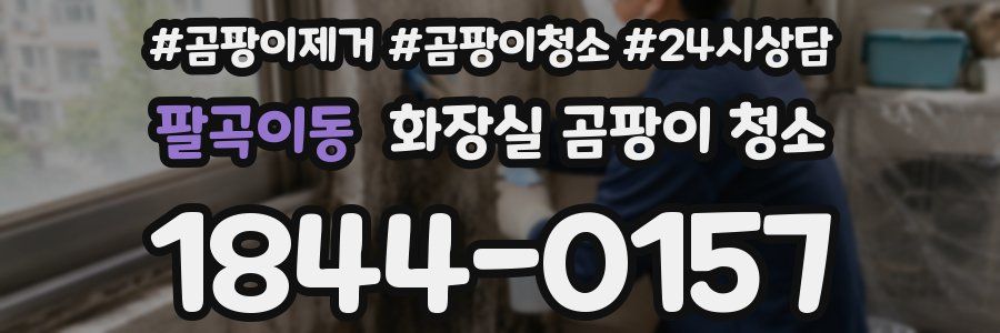 팔곡이동 화장실 곰팡이 청소
