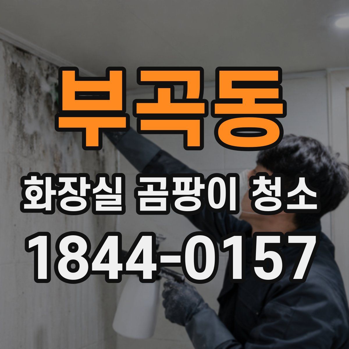 부곡동 화장실 곰팡이 청소