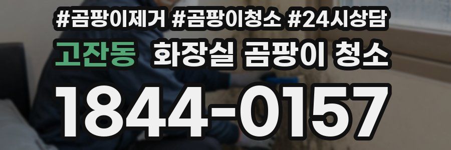 고잔동 화장실 곰팡이 청소