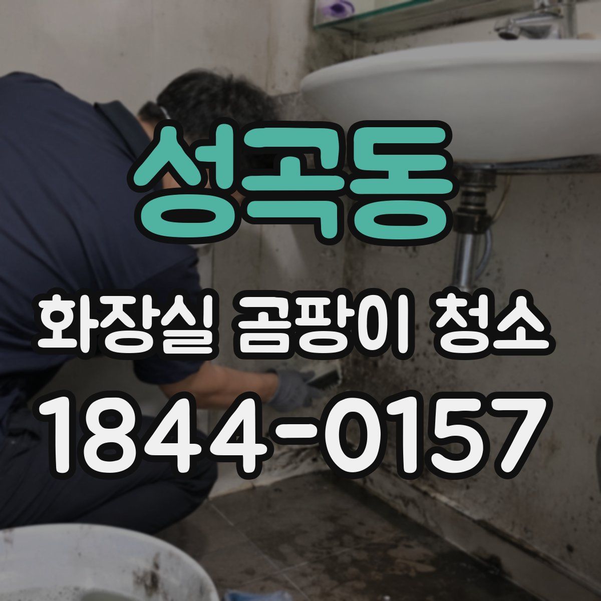성곡동 화장실 곰팡이 청소