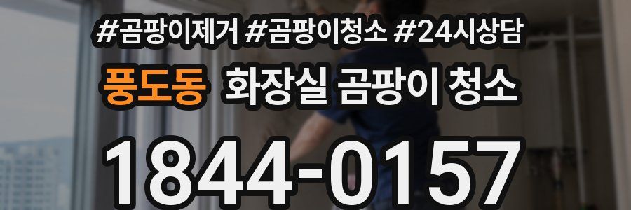 풍도동 화장실 곰팡이 청소