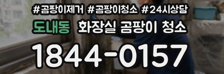 도내동 화장실 곰팡이 청소