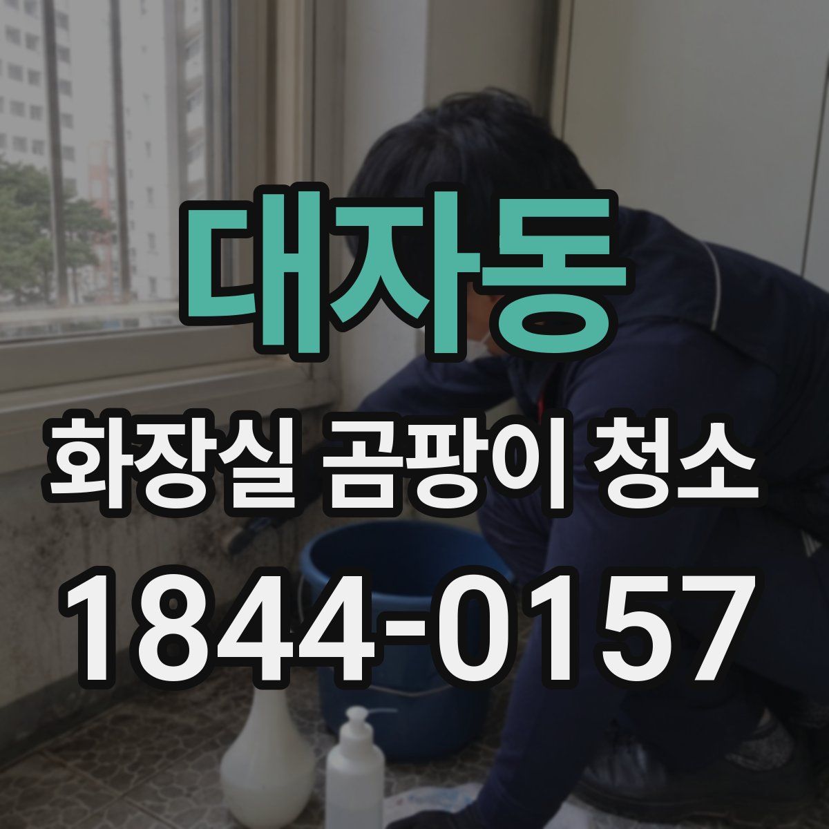 대자동 화장실 곰팡이 청소