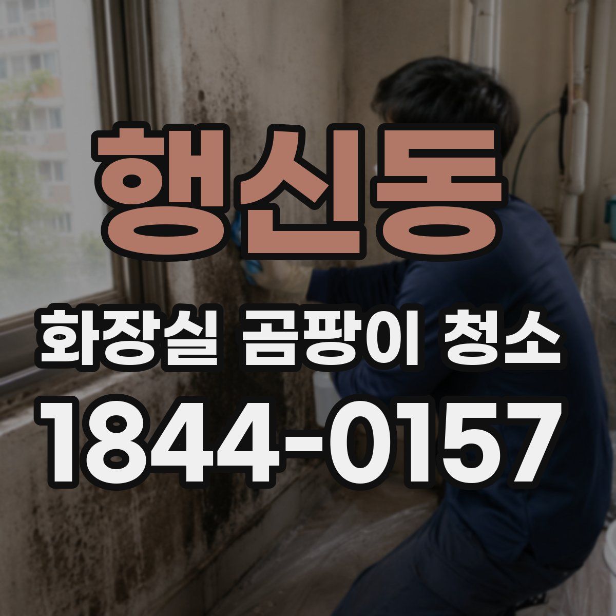 행신동 화장실 곰팡이 청소