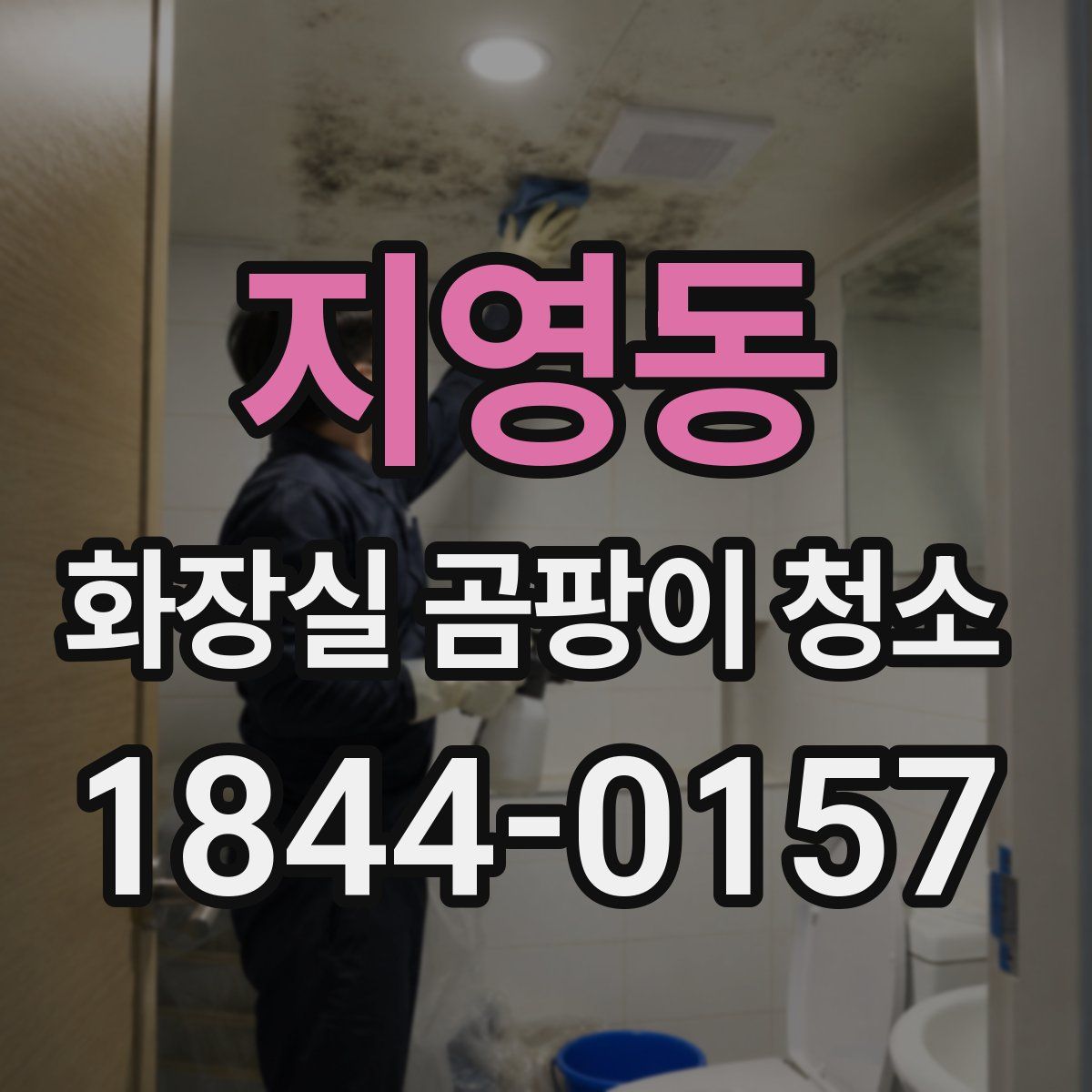 지영동 화장실 곰팡이 청소