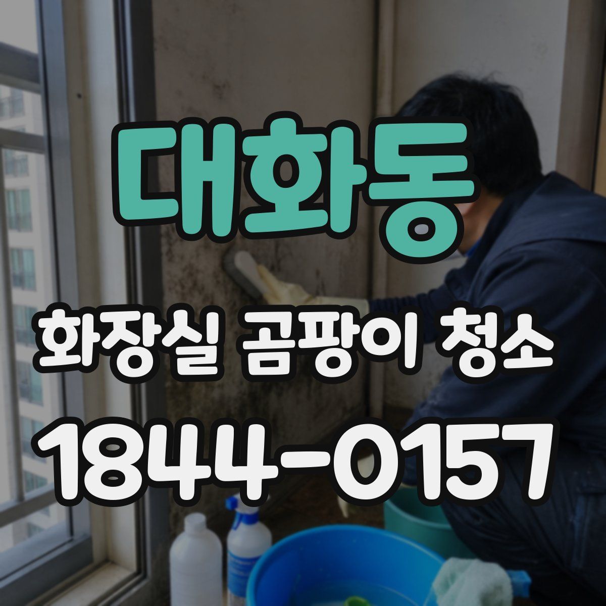 대화동 화장실 곰팡이 청소