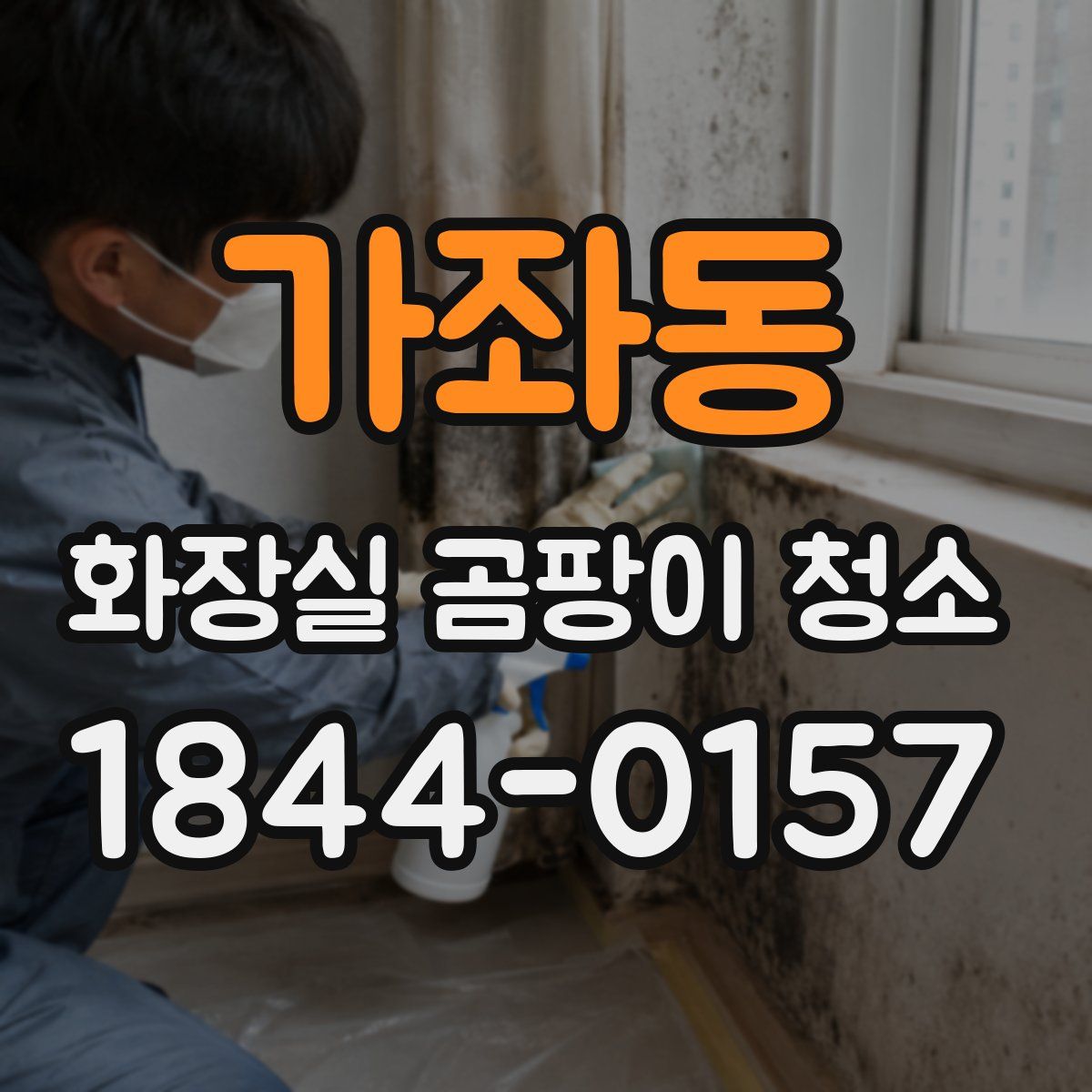 가좌동 화장실 곰팡이 청소