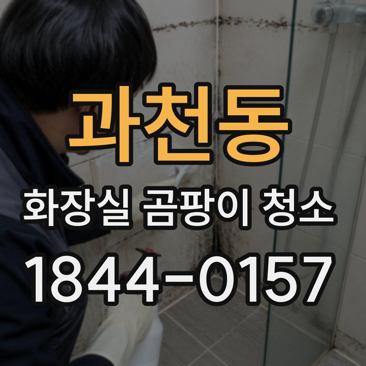 과천동 화장실 곰팡이 청소