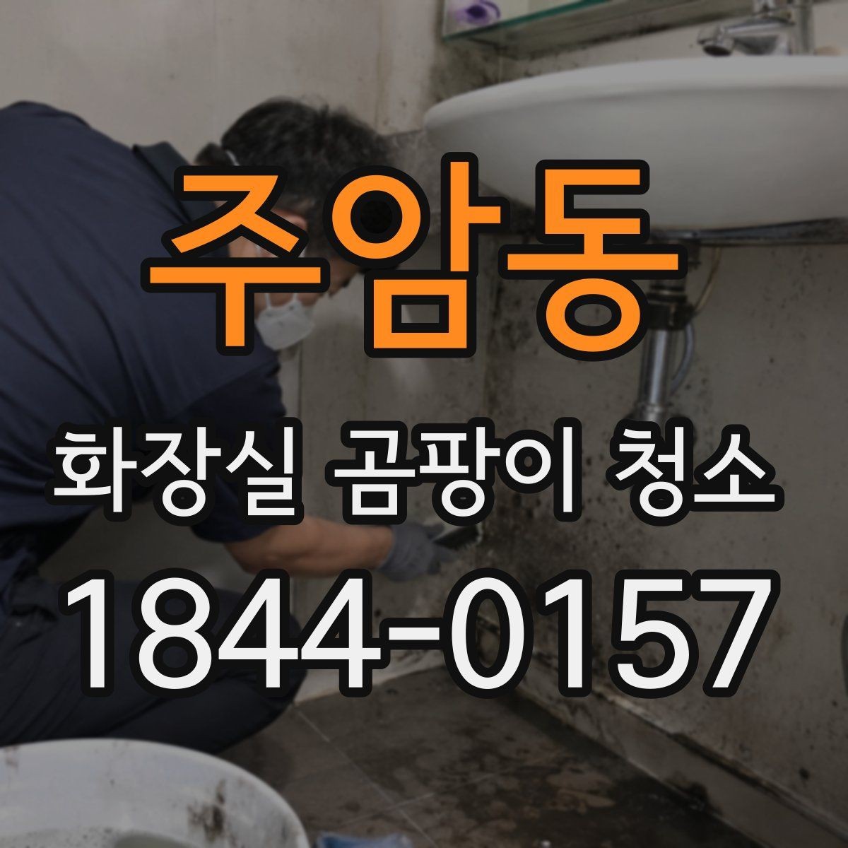 주암동 화장실 곰팡이 청소 시작 전 환기부터 챙겨야 하는 이유