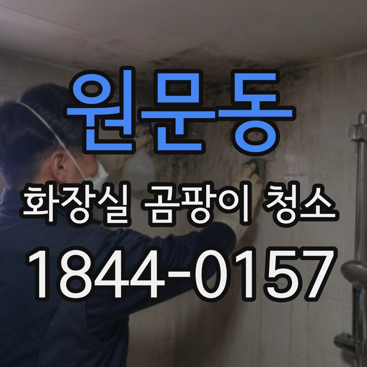 원문동 화장실 곰팡이 청소