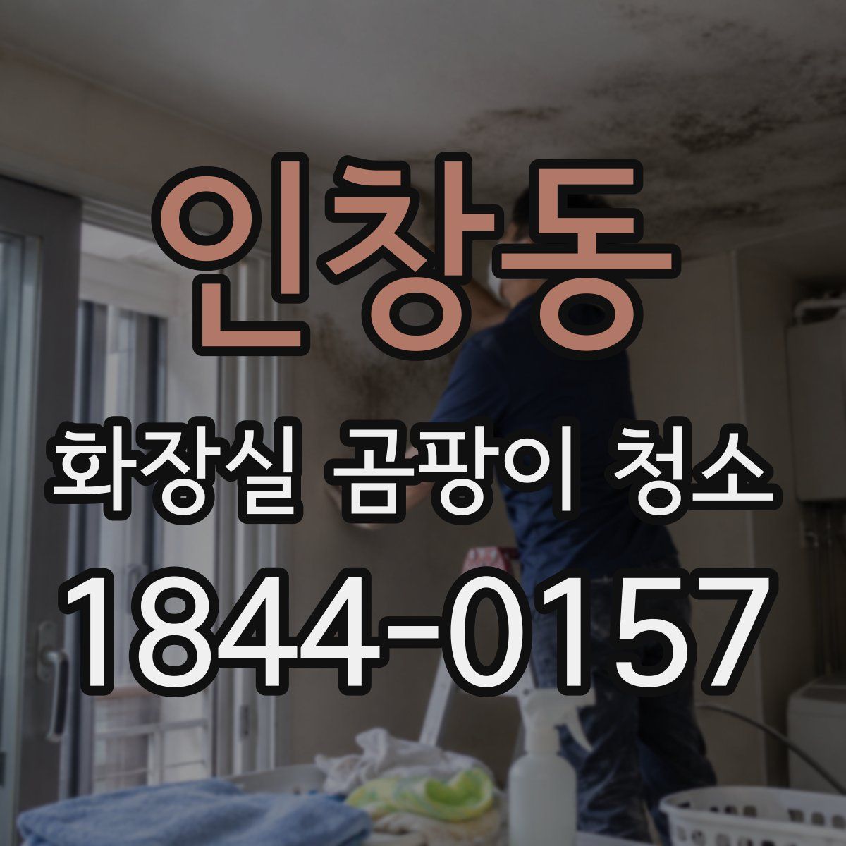 인창동 화장실 곰팡이 청소